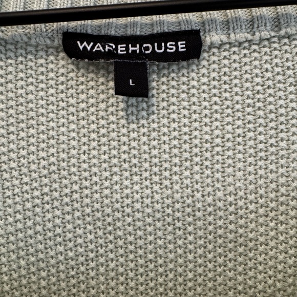 Warehouse Light Green Sweater Size‎ L - Picture 12 of 14